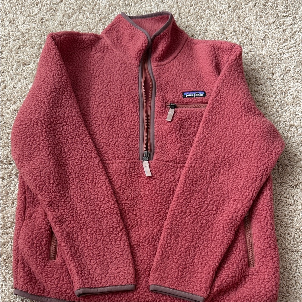 Patagonia Sequoia Red Fleece Jacket